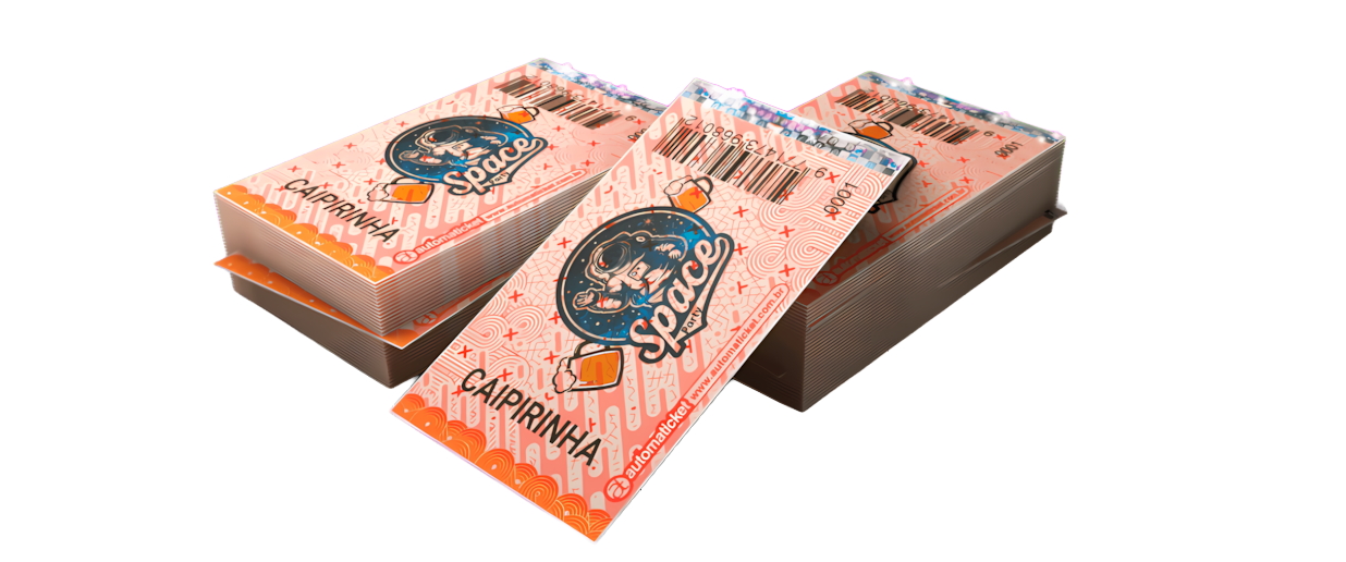 Ficha Papel Moeda — Vermelha