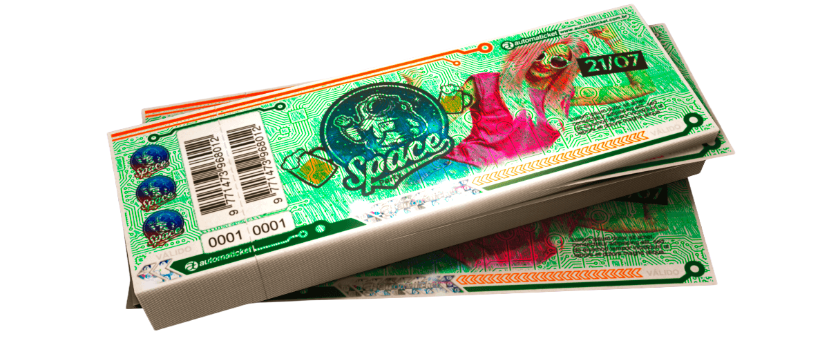 Ingresso Papel Moeda Verde