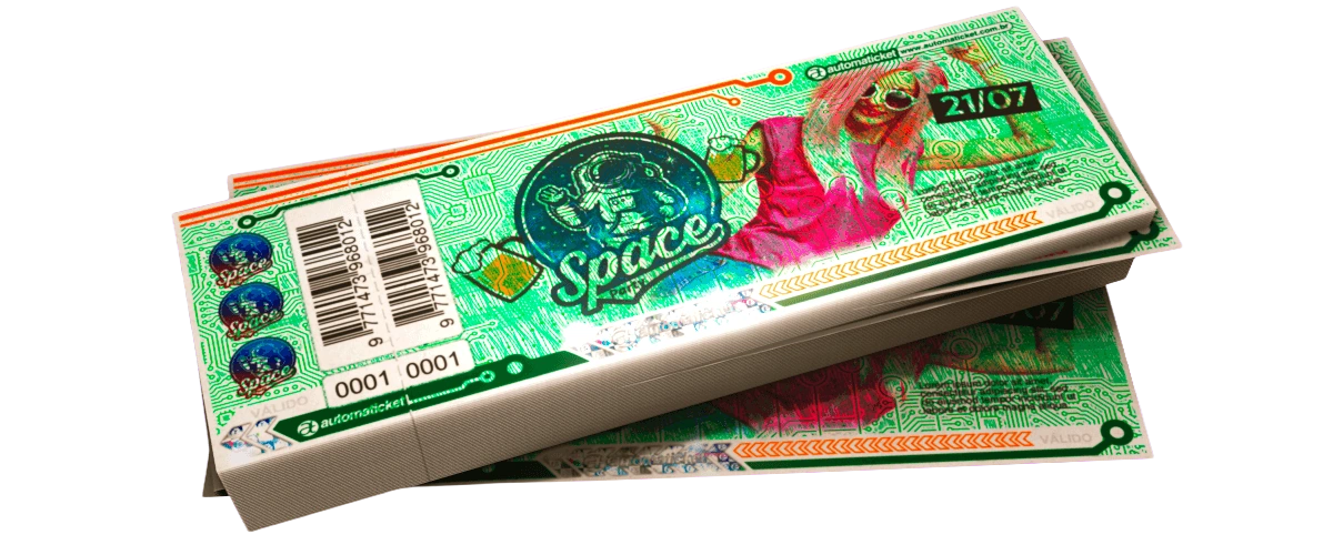 Ingresso Papel Moeda Verde