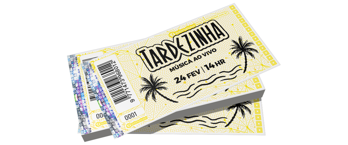 Ingresso PVC Amarelo