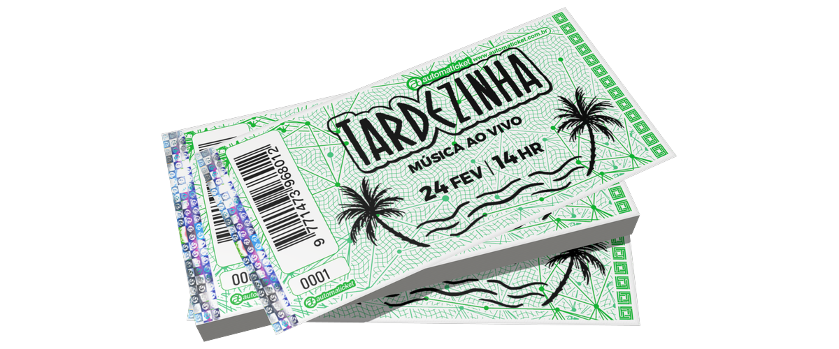 Ingresso PVC — Verde