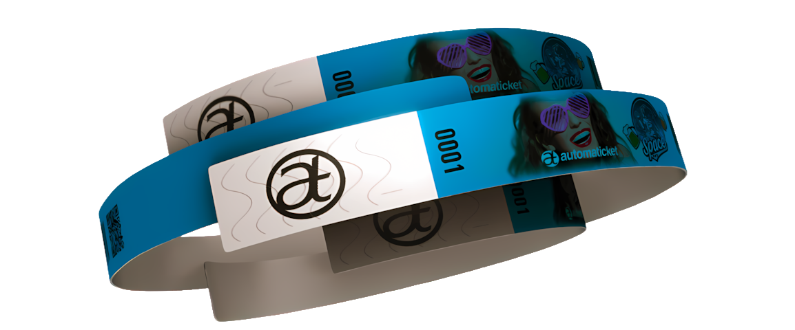 Pulseira Tyvek — Azul