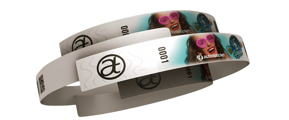 Pulseira Tyvek Branca